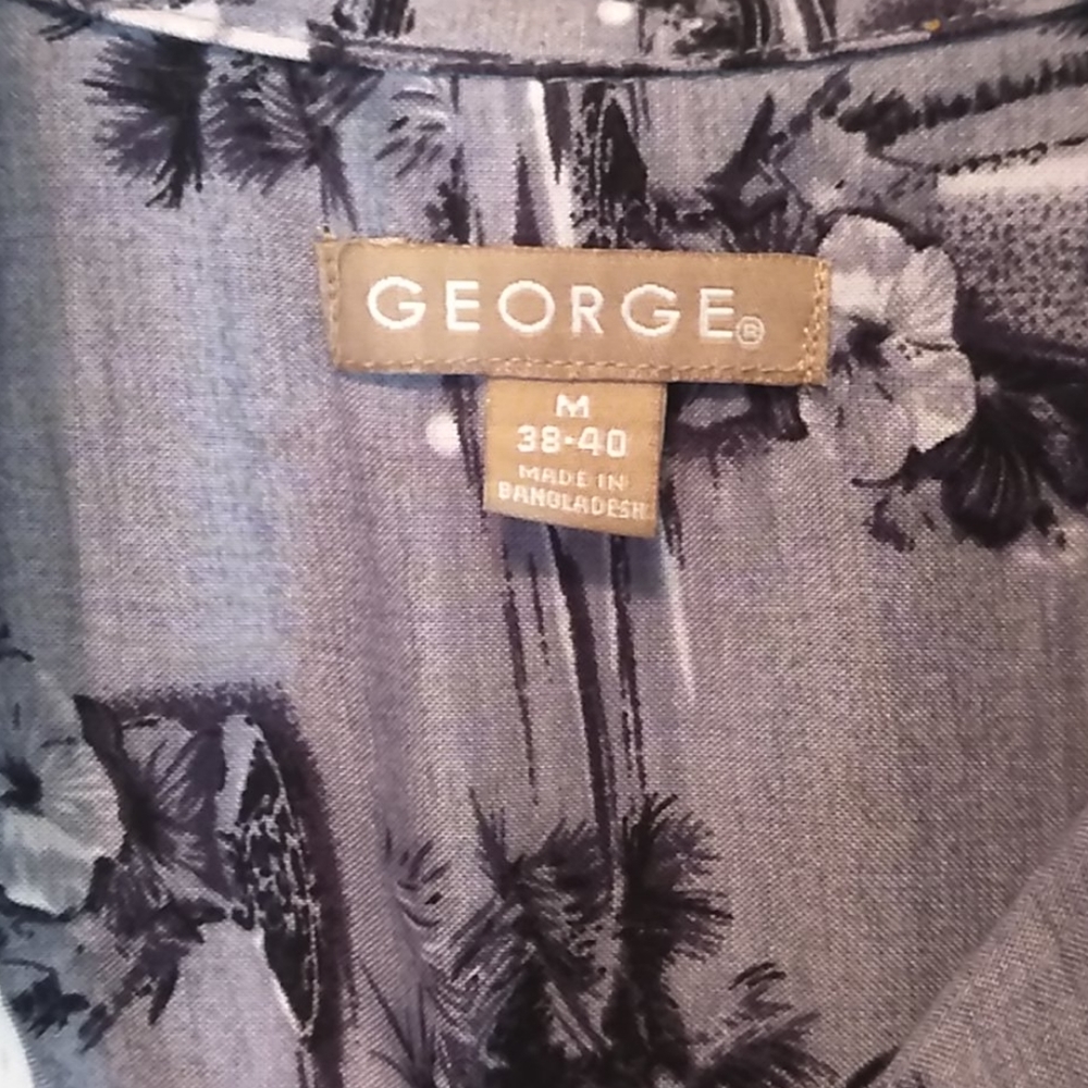 George in Men's short sleeve shirt Sz Medium - Picture 3 of 5